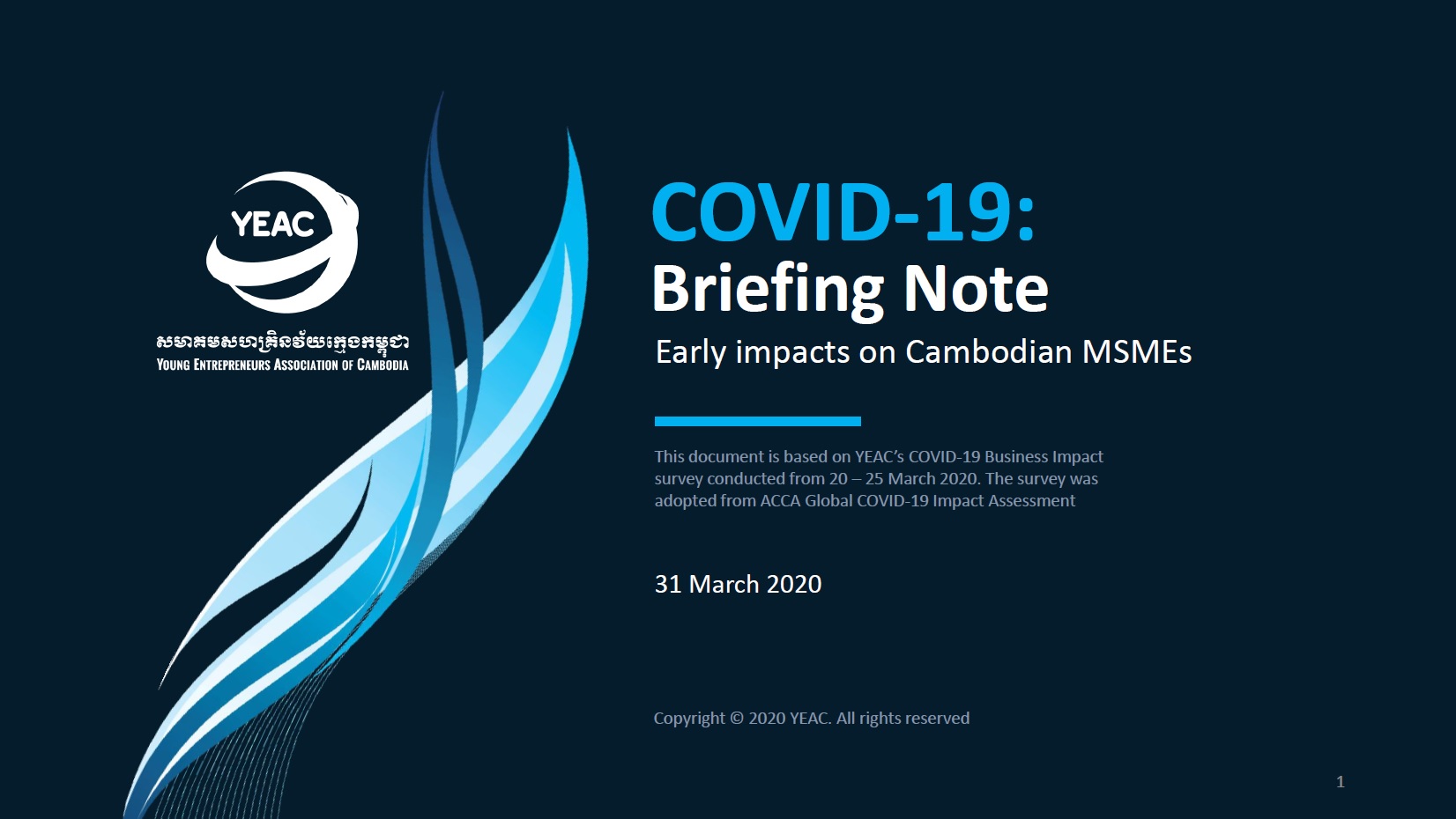 Results of the Covid-19 Early Impact Survey